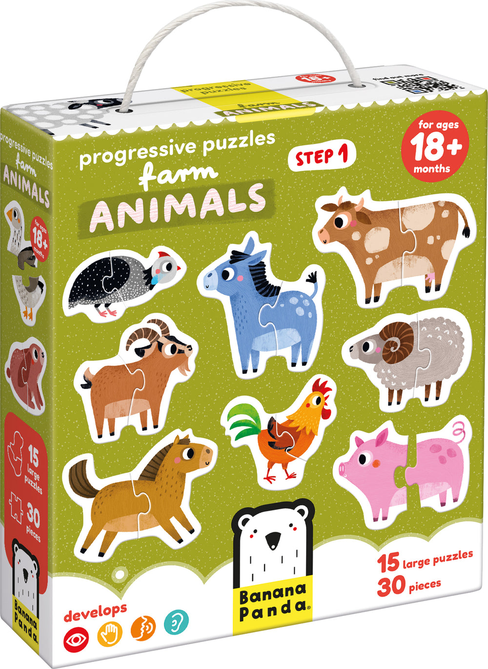 Progressive Puzzles Farm Animals