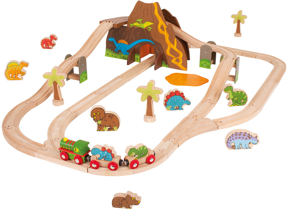 Dinosaur Railway Set