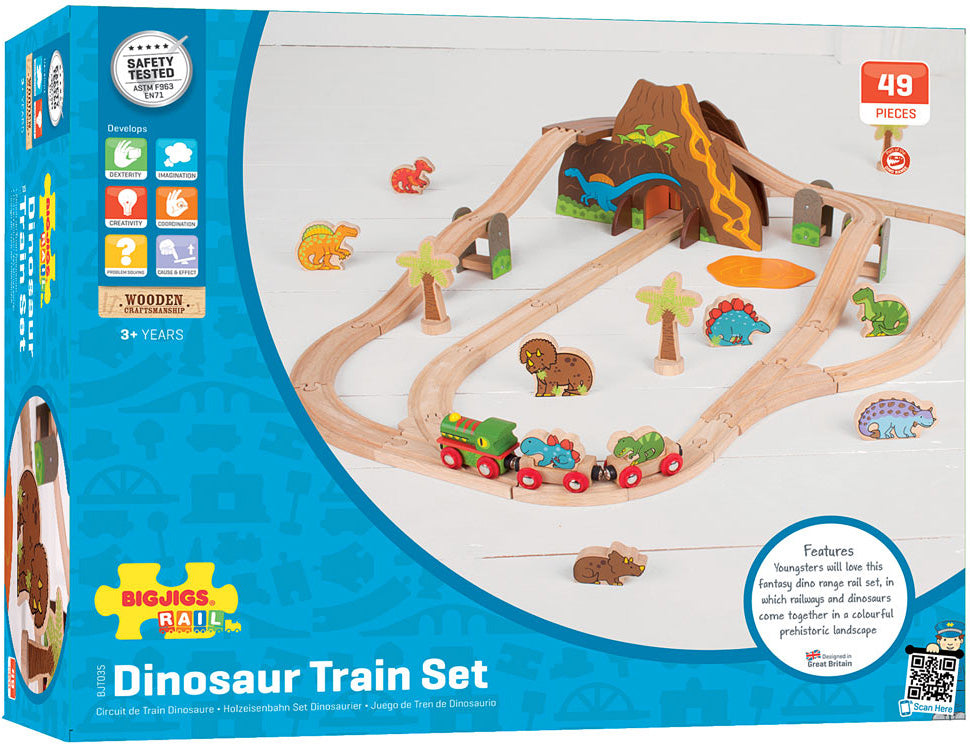 Dinosaur Railway Set