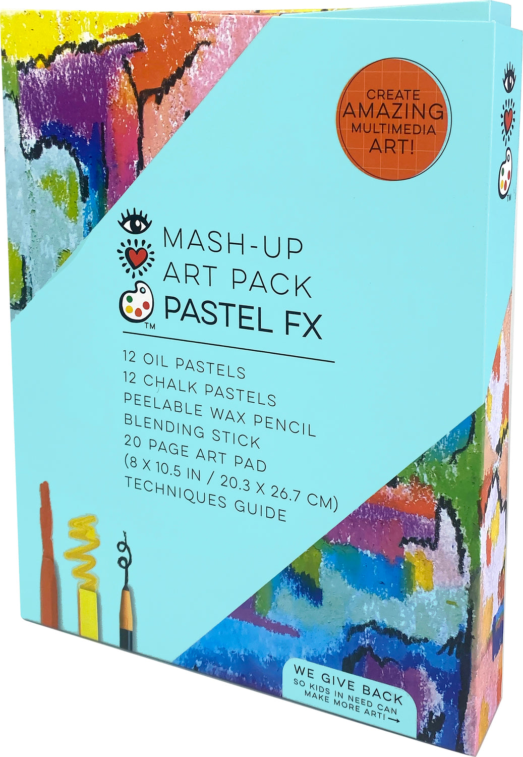 iHeart Art Mash-up Art Pack Pastel Fx Complete Art Portfolio Set