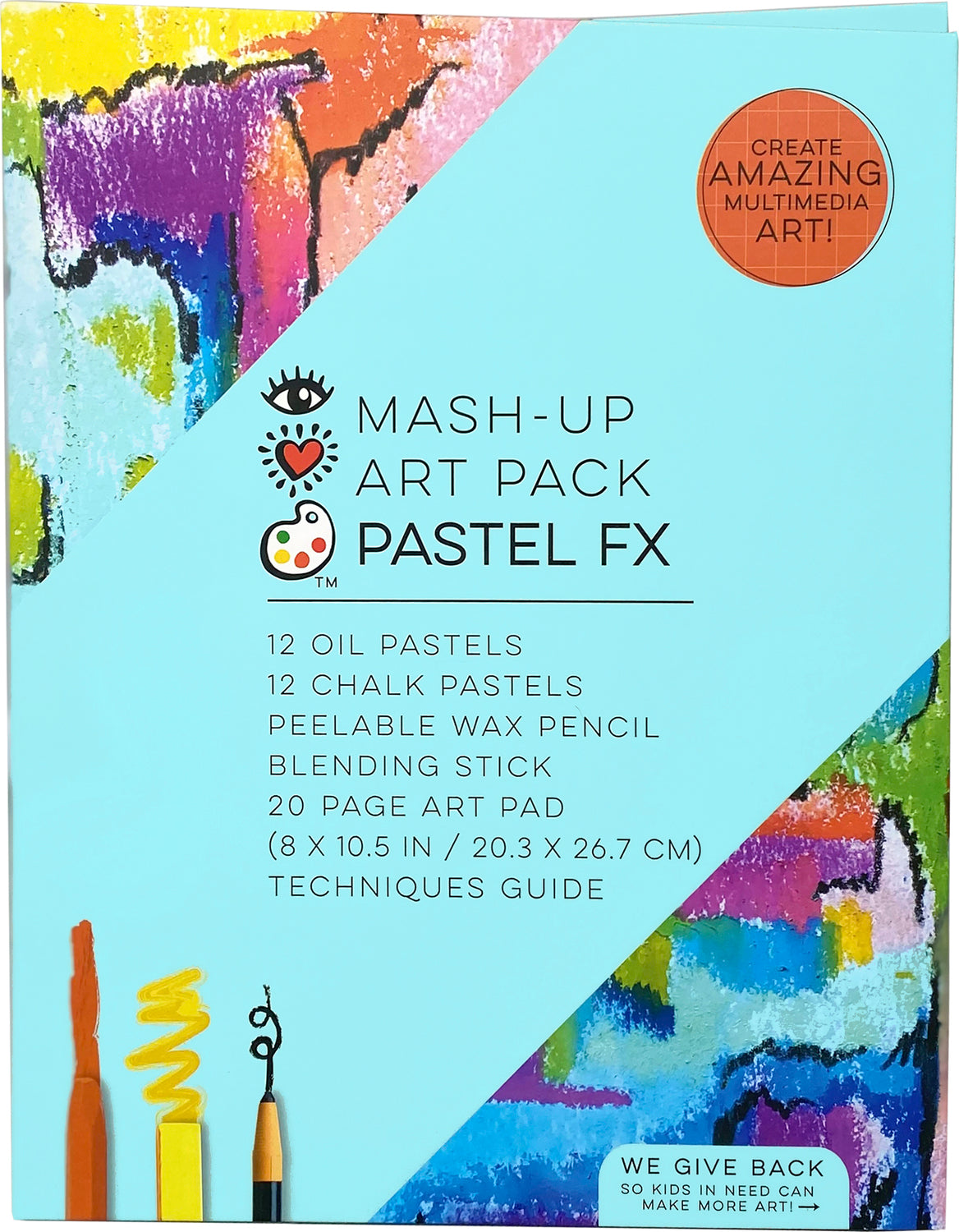iHeart Art Mash-up Art Pack Pastel Fx Complete Art Portfolio Set