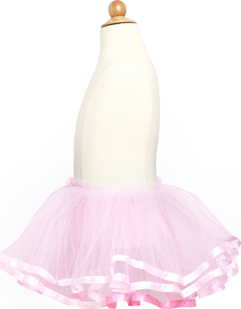 Elegant Pink Ribbon Tutu (size 4-7)