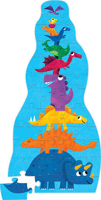 30-Piece Tower Puzzle - Dinosaur