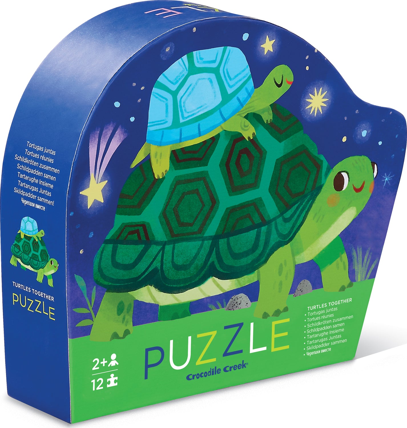 12-pc Mini Puzzle - Turtles Together