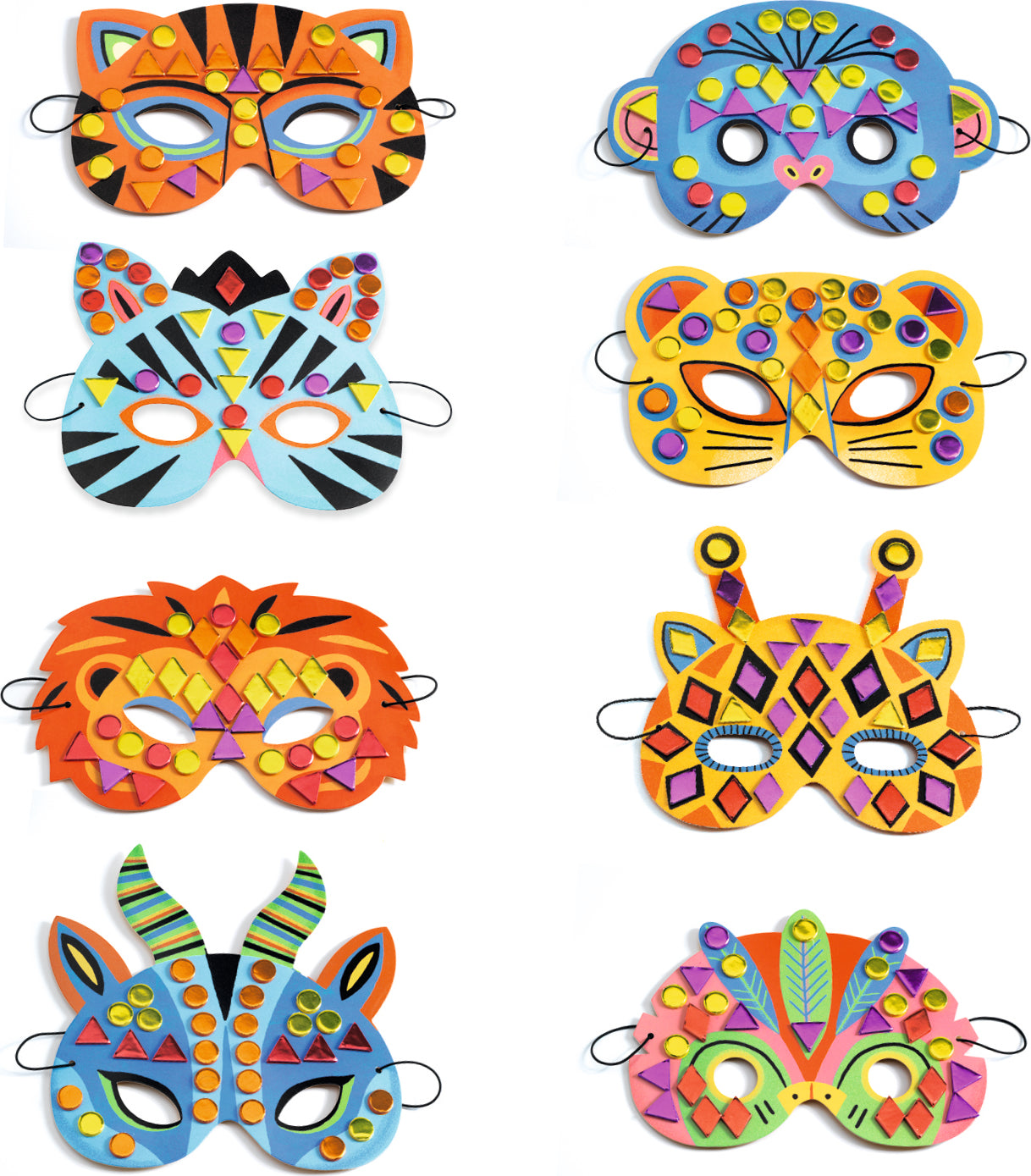 Diy Jungle Animal Masks