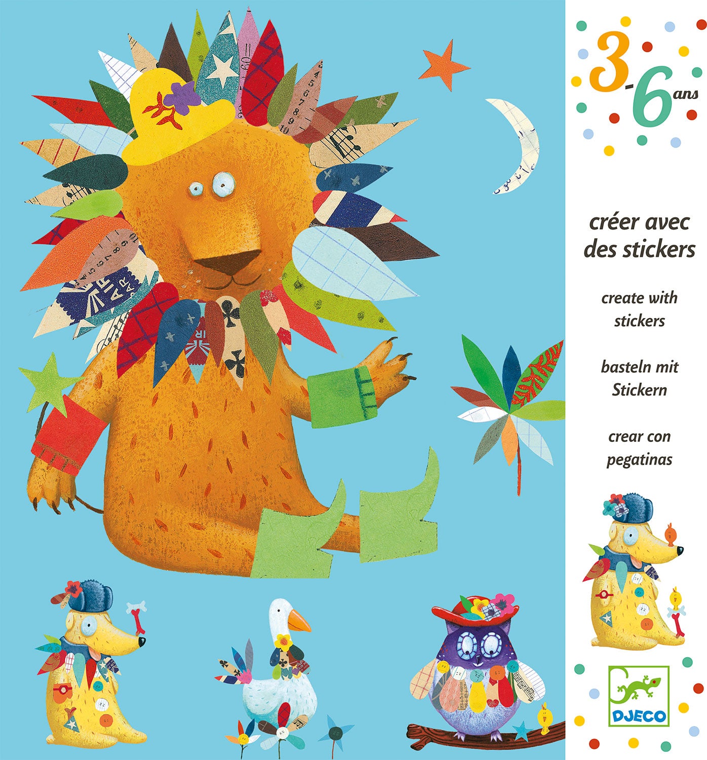 Petit Gifts - Sticker Kits Create Animals