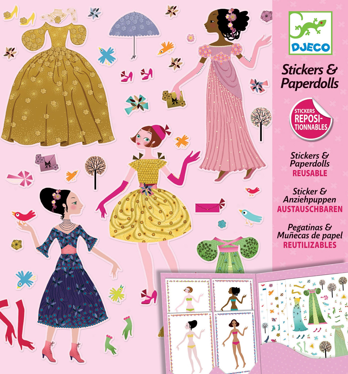 Petit Gifts - Stickers Dresses Through The Seasons