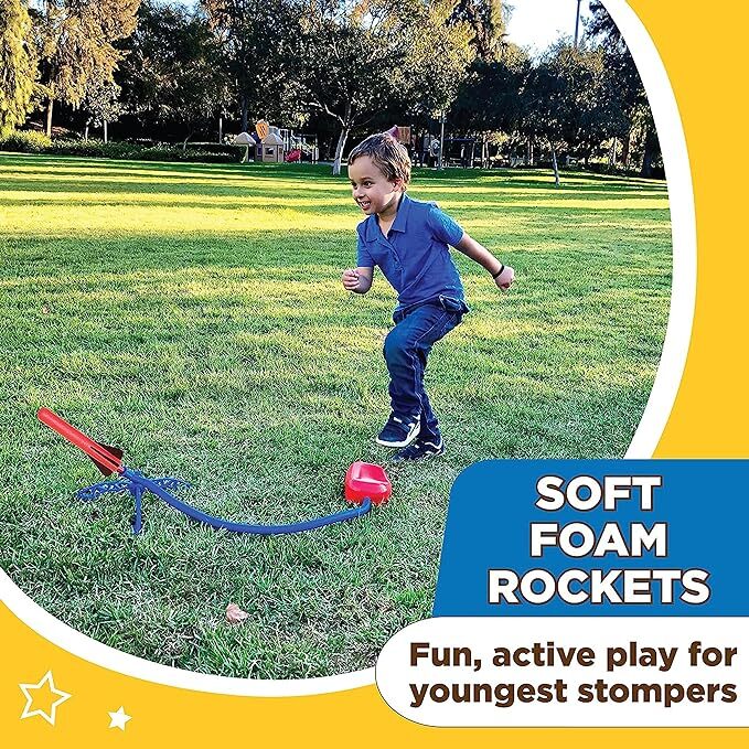 Stomp Rocket® Jr. Rockets with 8 rockets