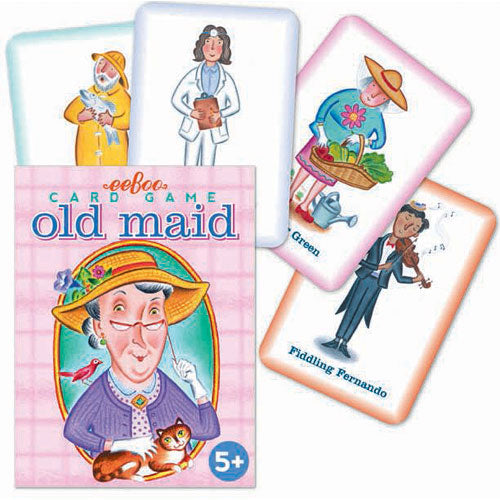 Old Maid Playing Cards