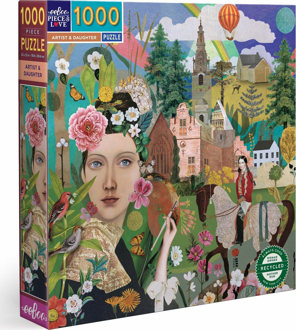 Artist & Daughter 1000 Piece Puzzle