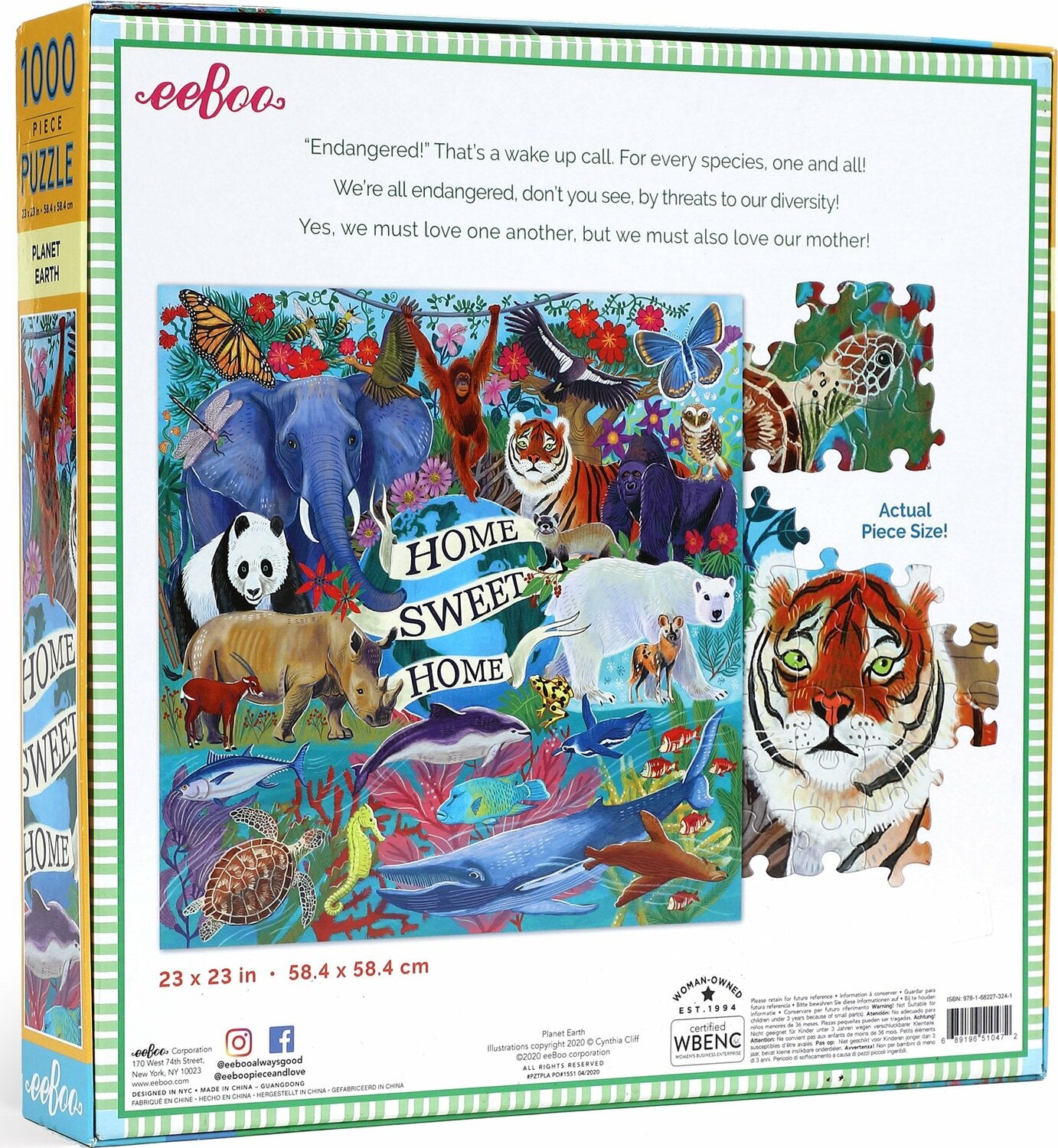 Planet Earth 1000 Piece Puzzle