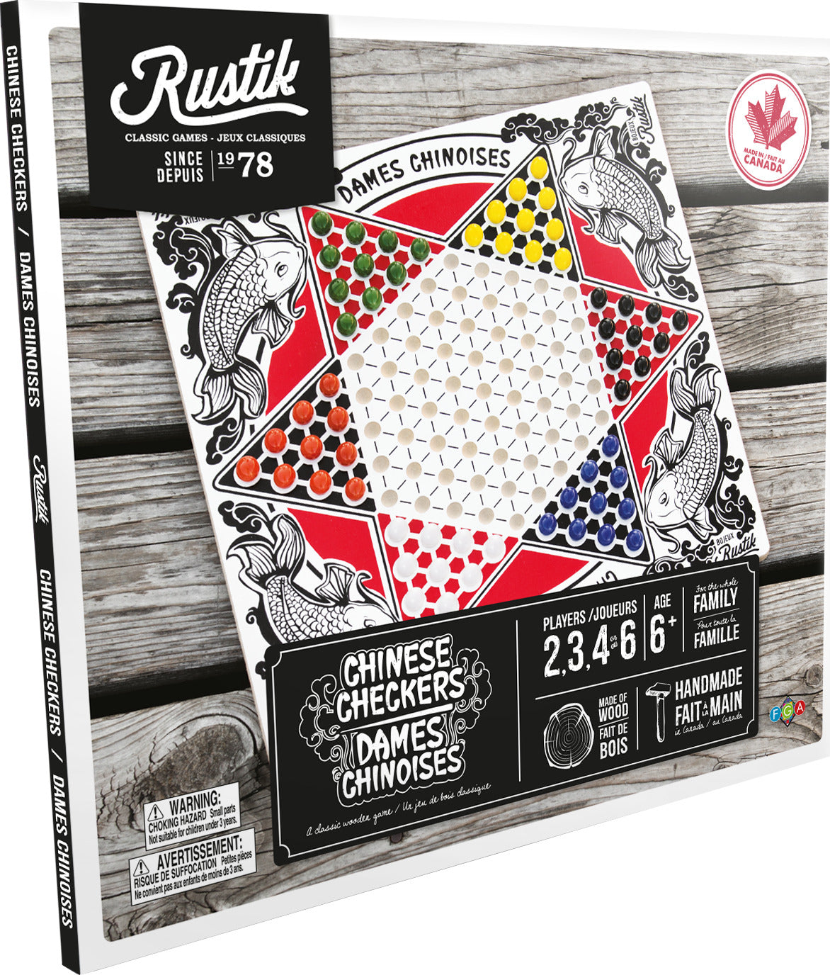 Rustik Chinese Checkers