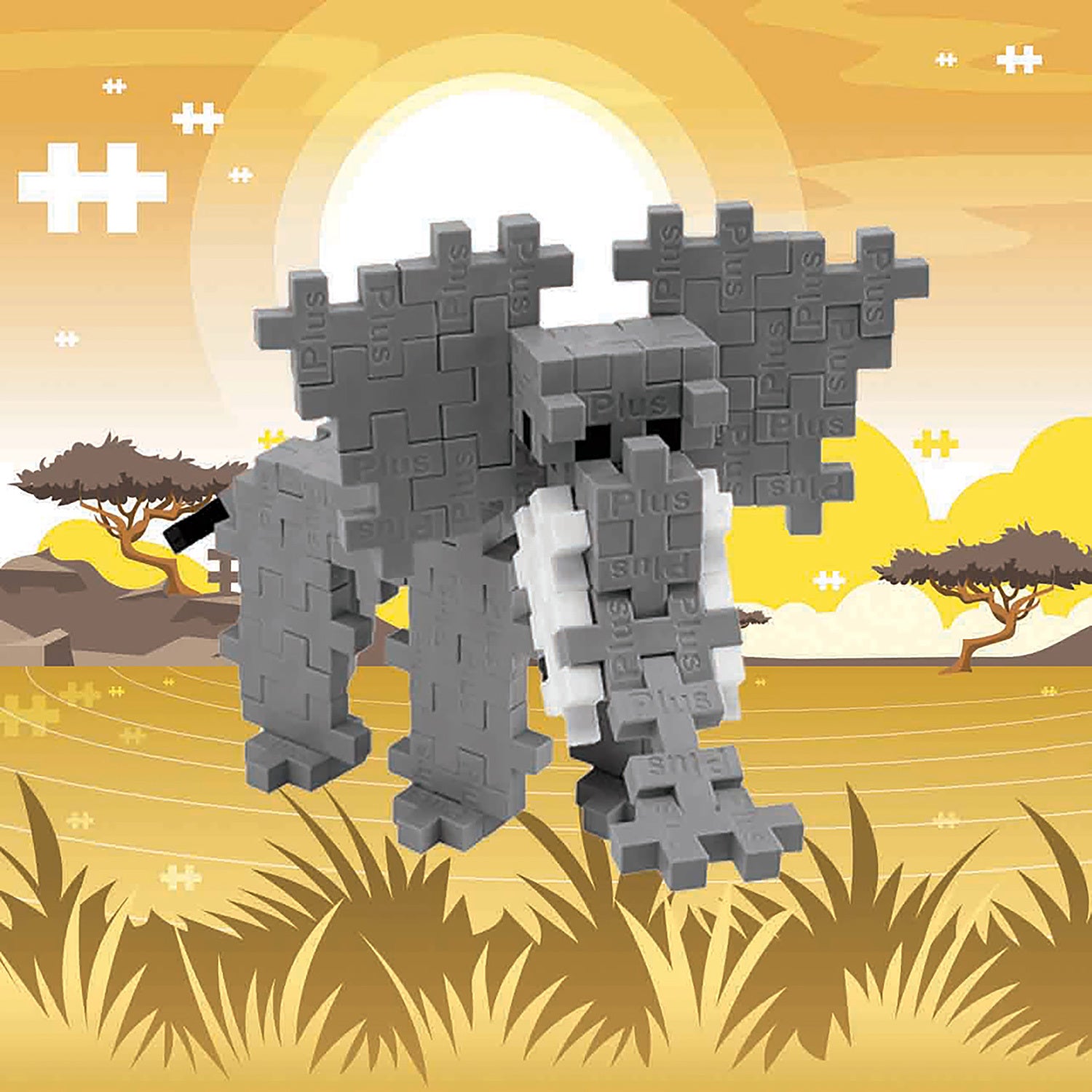 Plus-Plus Tube - Elephant