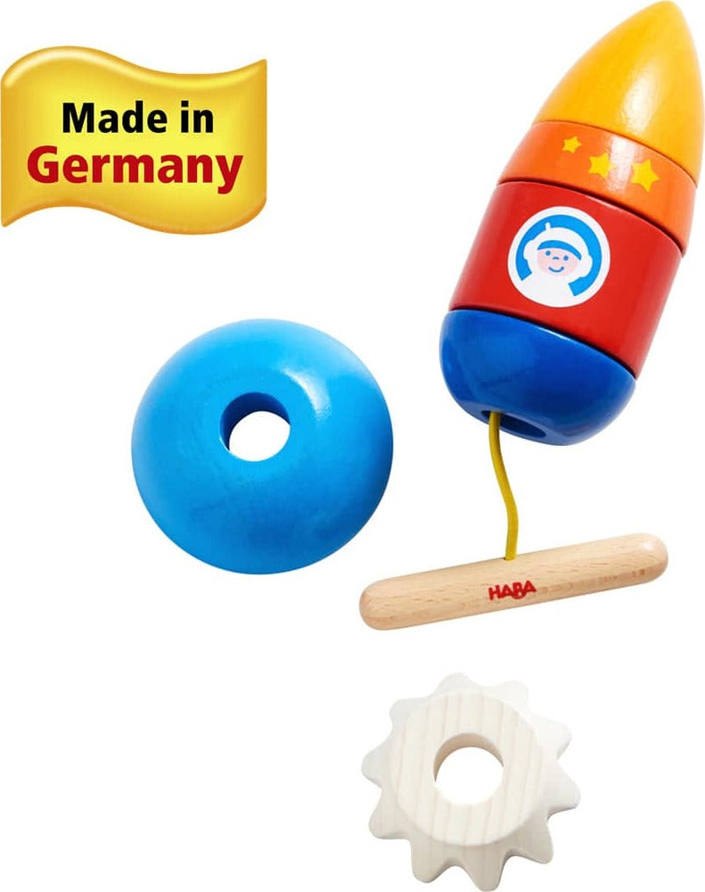 Rocket 6 Piece Threading Toy