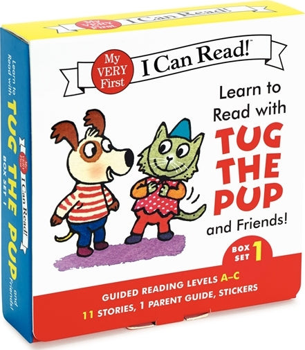 Learn to Read with Tug the Pup and Friends! Box Set 1: Levels Included: A-C