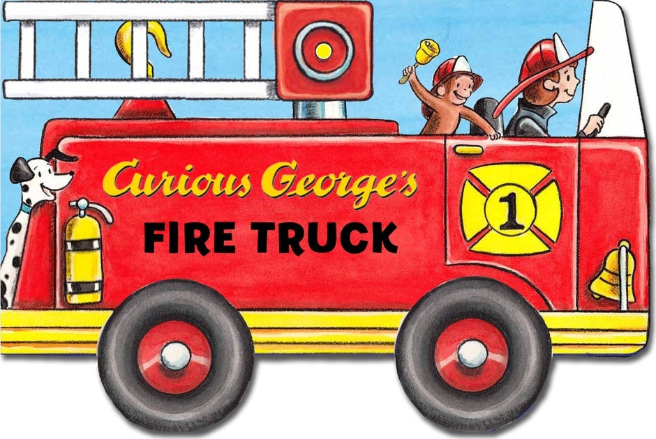 Curious George's Fire Truck (Mini Movers Shaped Board Books)