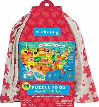 Map of The U.S.A. Puzzle to Go