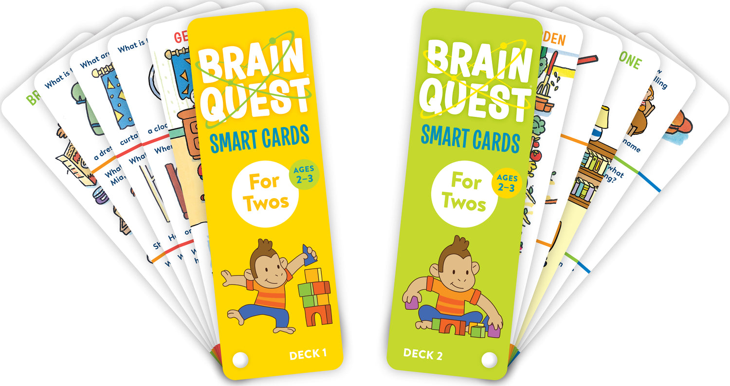 Brain Quest For Twos Smart Cards, Revised 5th Edition