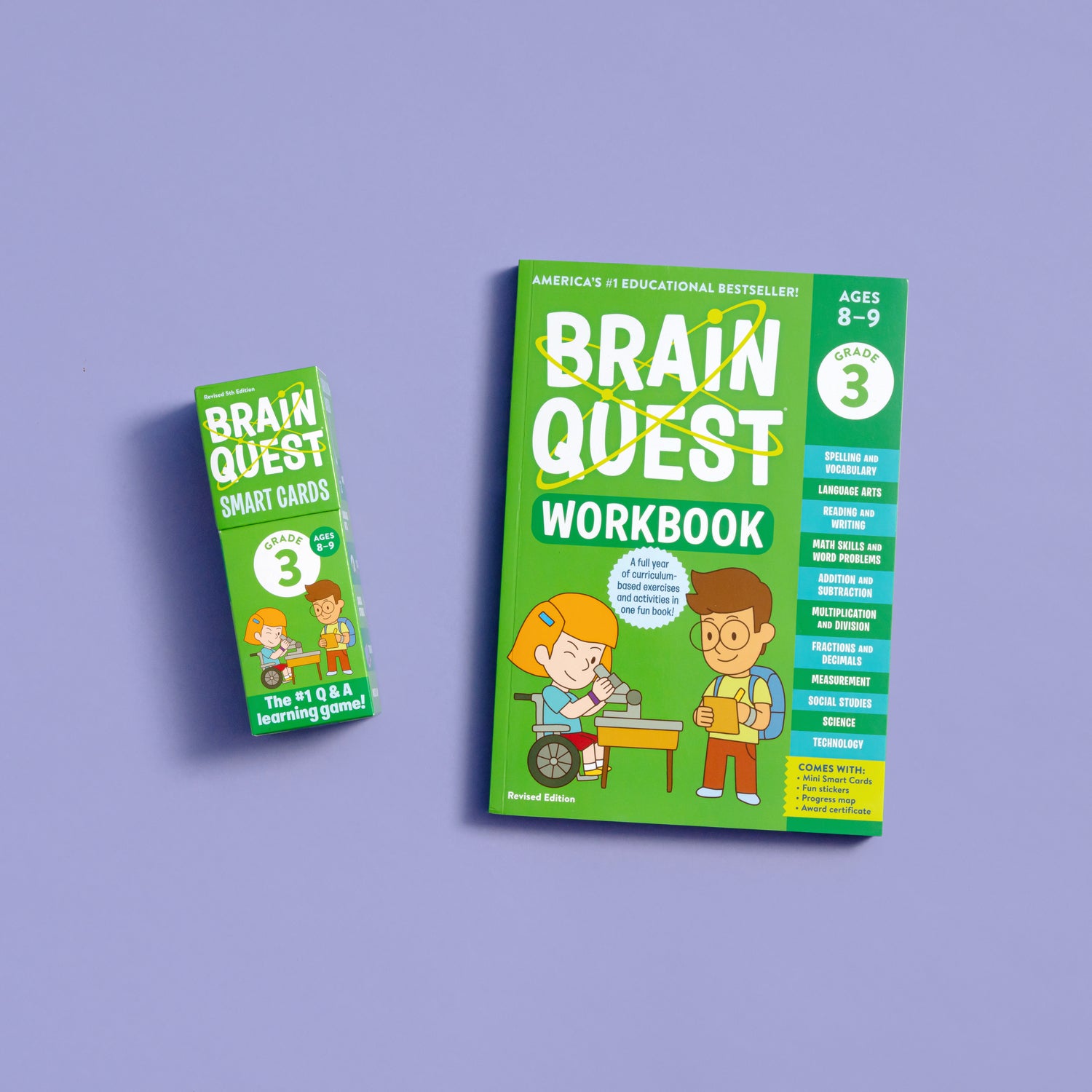 Brain Quest 3rd Grade Smart Cards Revised 5th Edition