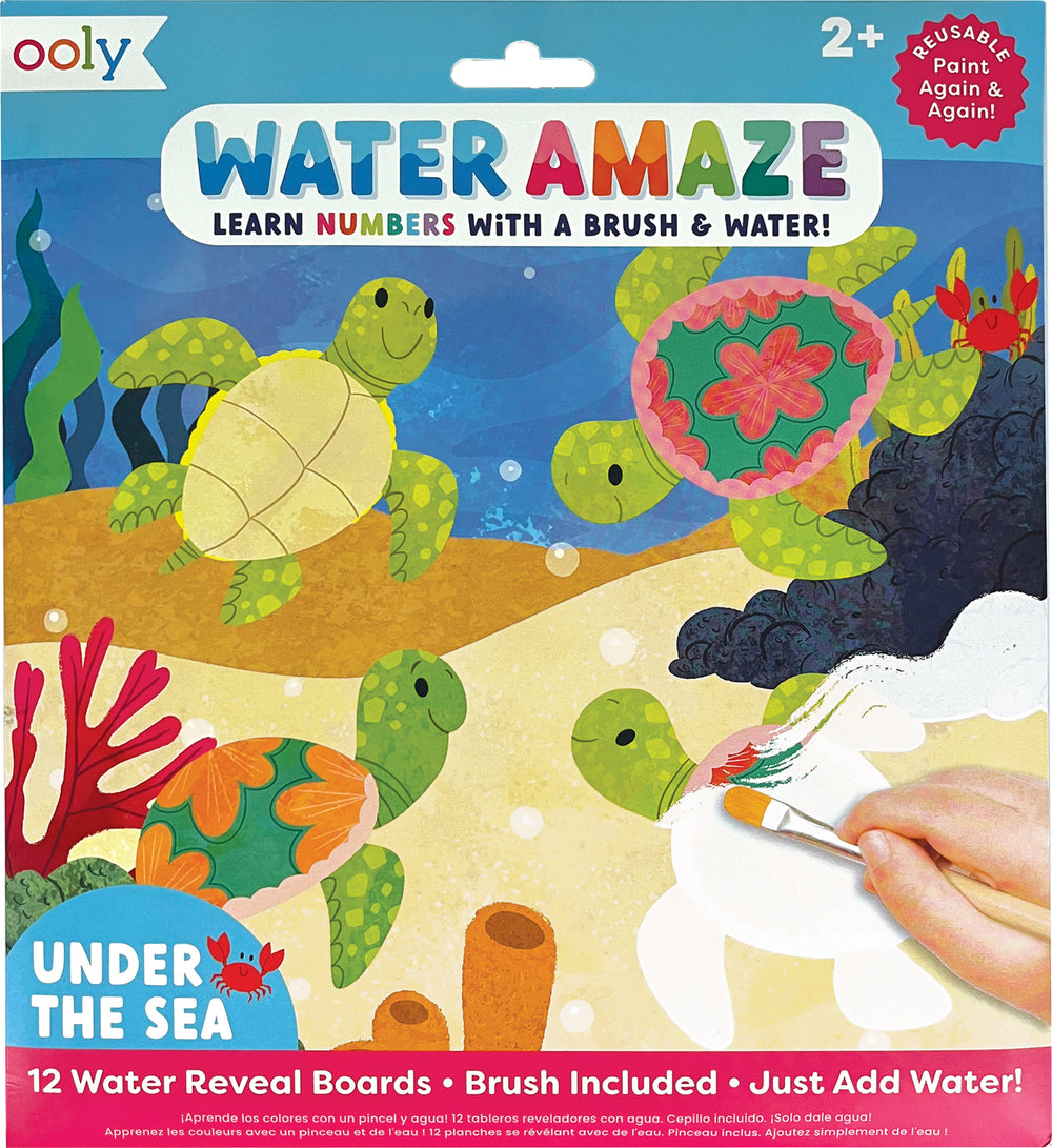 Water Amaze Water Reveal Boards - Under The Sea (13 PC Set)