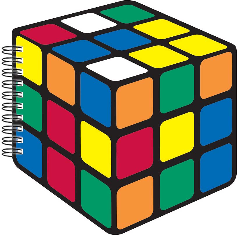 Rubik's Cube Scented Notebook