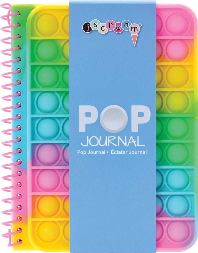 Swirl Tie Dye Popper Journal