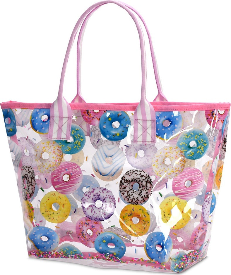 Go Do-Nuts Clear Tote Bag