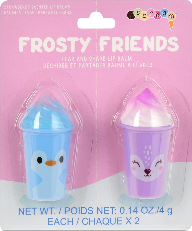 Frosty Friends Tear & Share Lip Balm