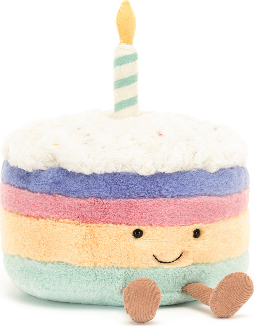 Amuseable Rainbow Birthday Cake Large