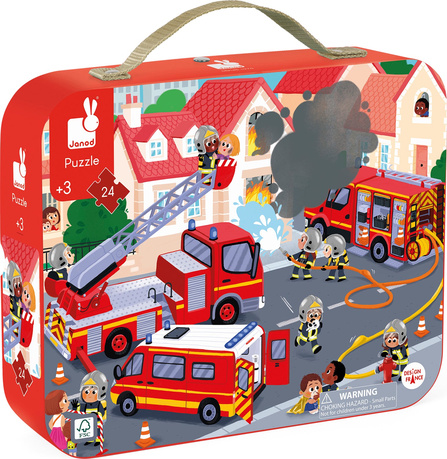 Puzzle - Fireman - 24 Pcs
