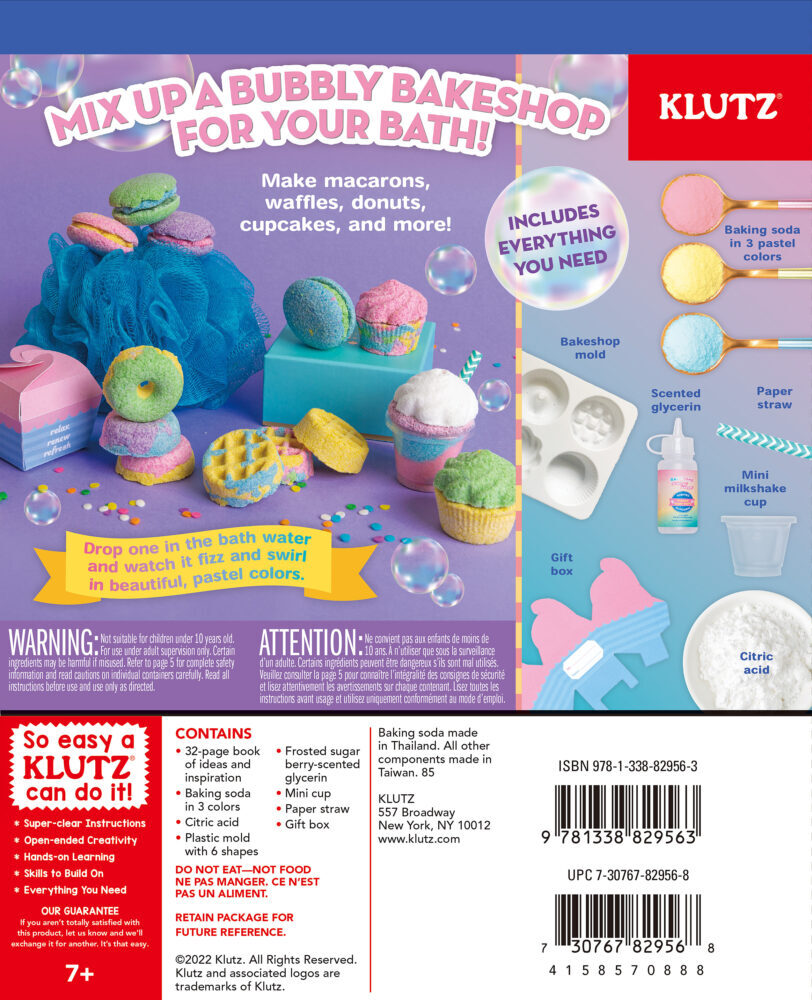 Bath Bomb Scented Bakery – The Toy Maven