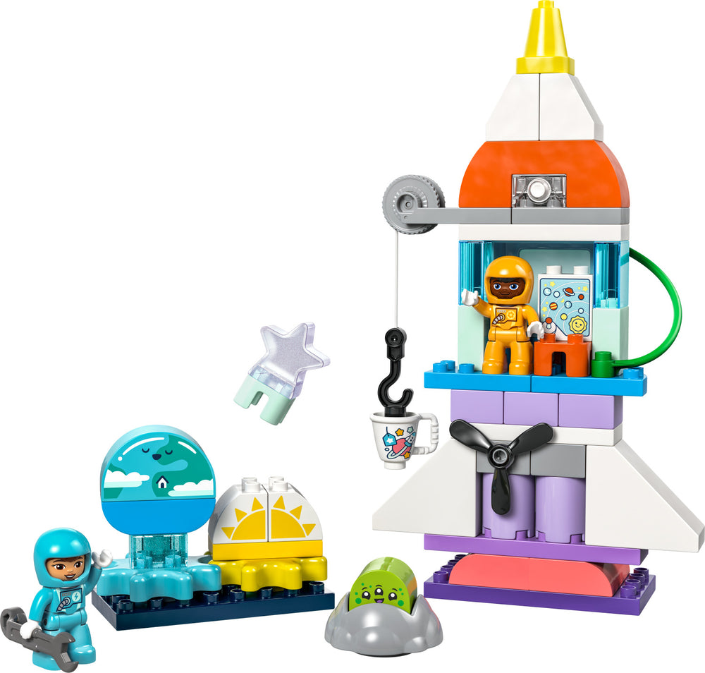 LEGO DUPLO Town: 3in1 Space Shuttle Adventure
