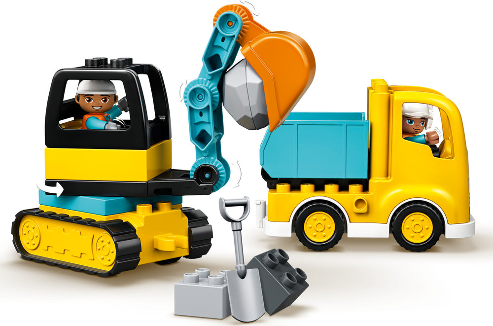 LEGO® DUPLO® Truck & Tracked Excavator