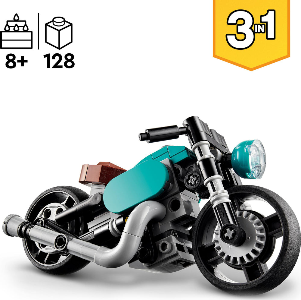 LEGO® Creator 3-in-1: Vintage Motorcycle Set