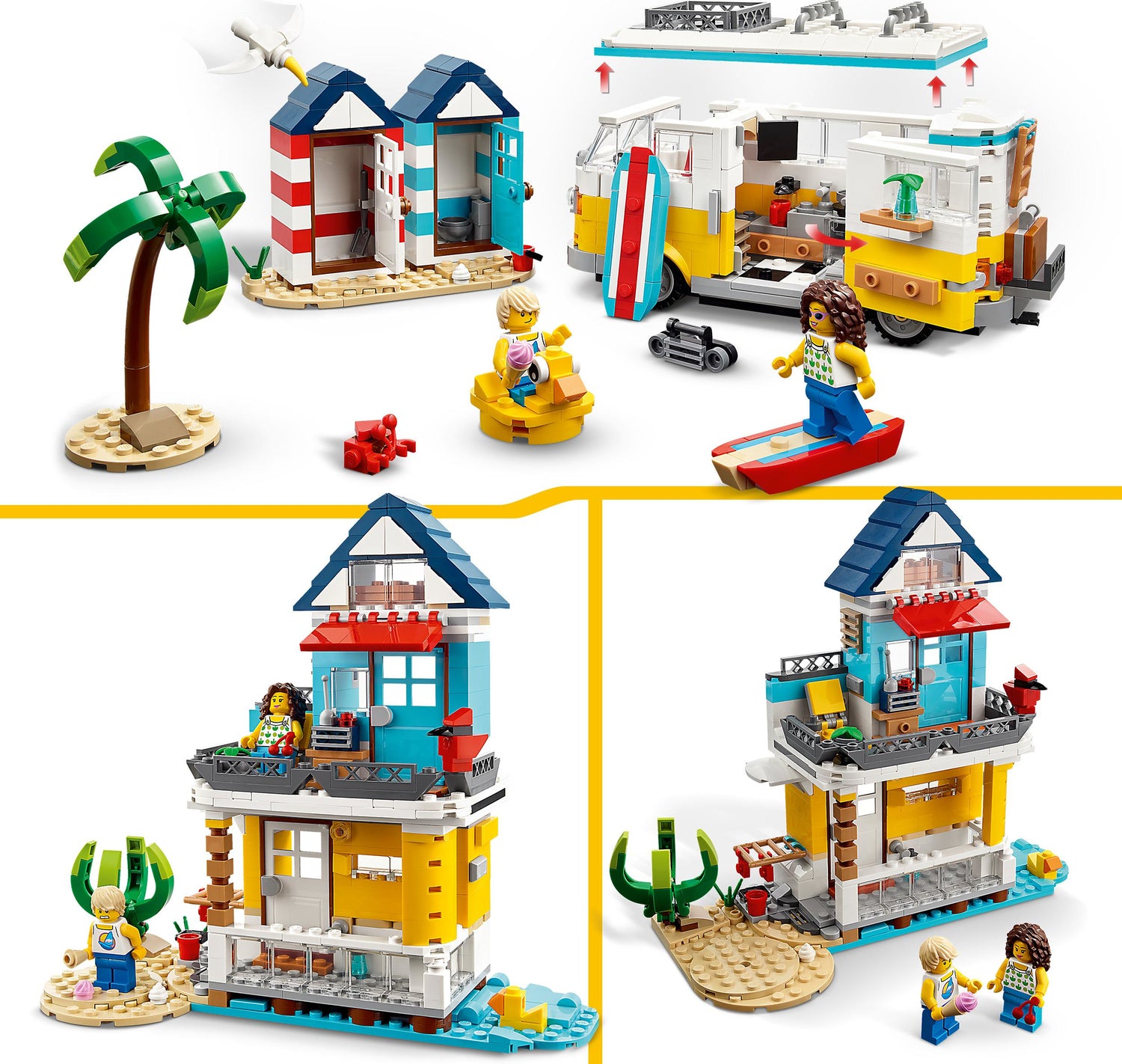 Lego camper hot sale van creator