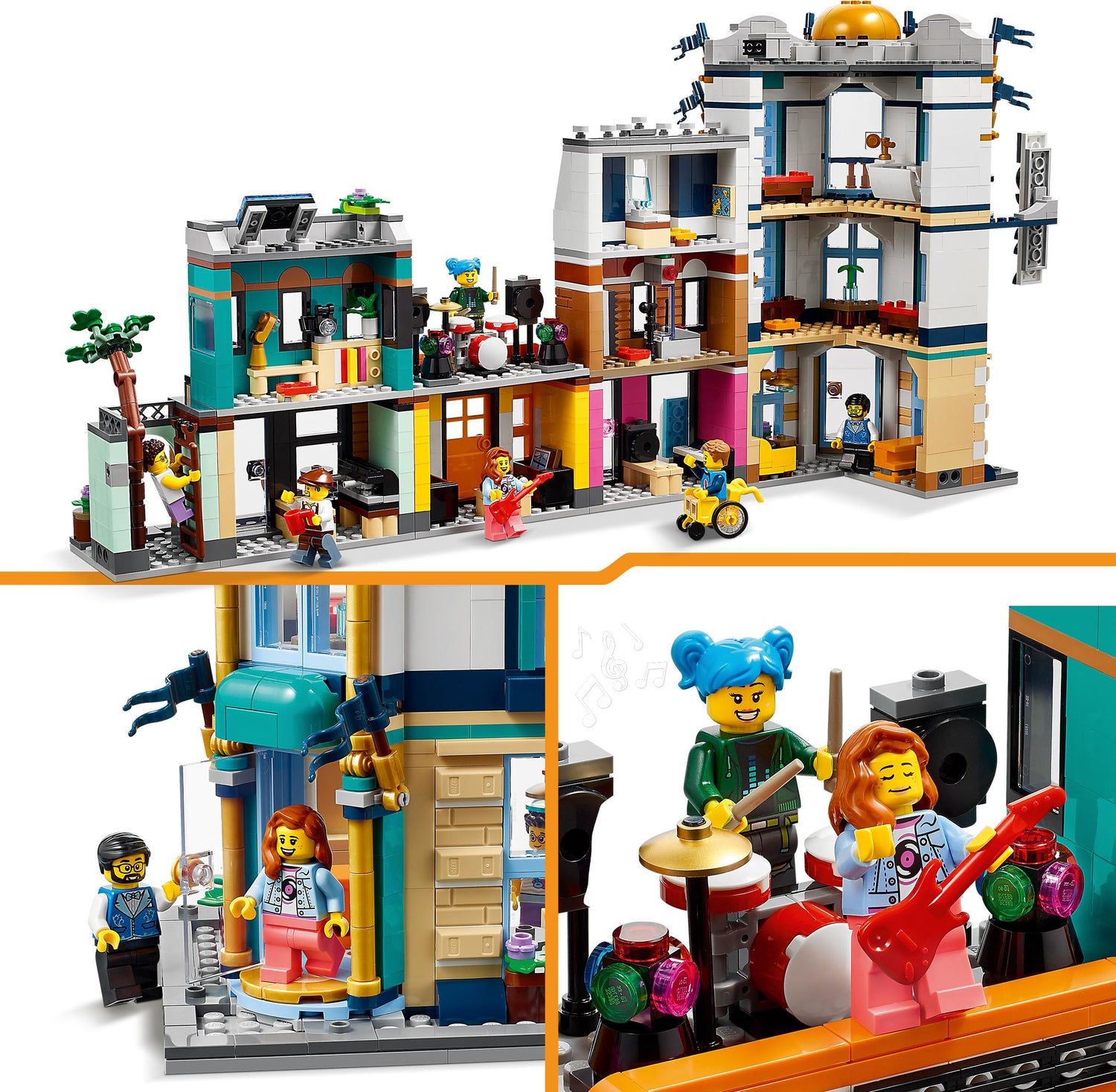 LEGO® Creator 3 in 1 Main Street Building Toy Set – The Toy Maven