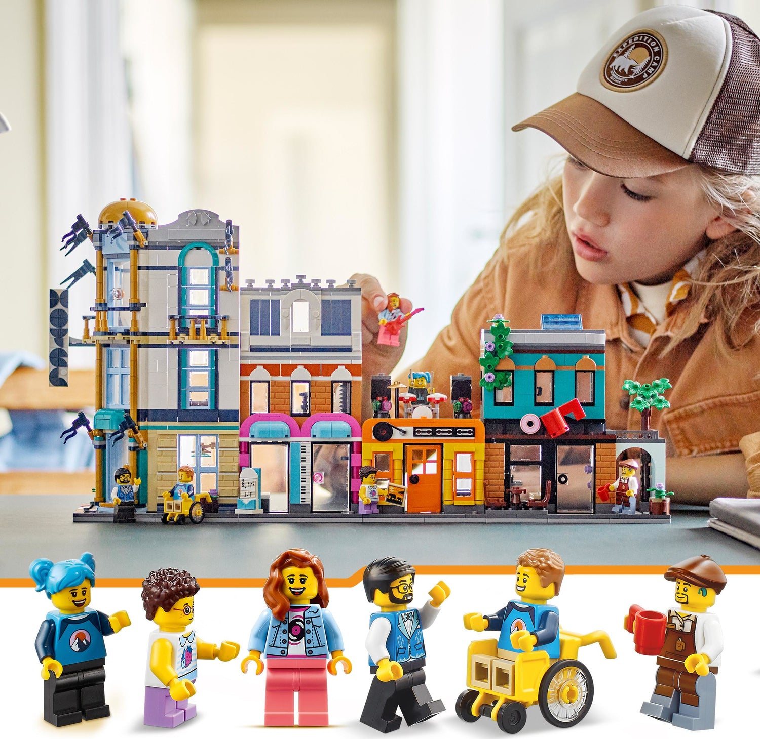LEGO® Creator 3 in 1 Main Street Building Toy Set