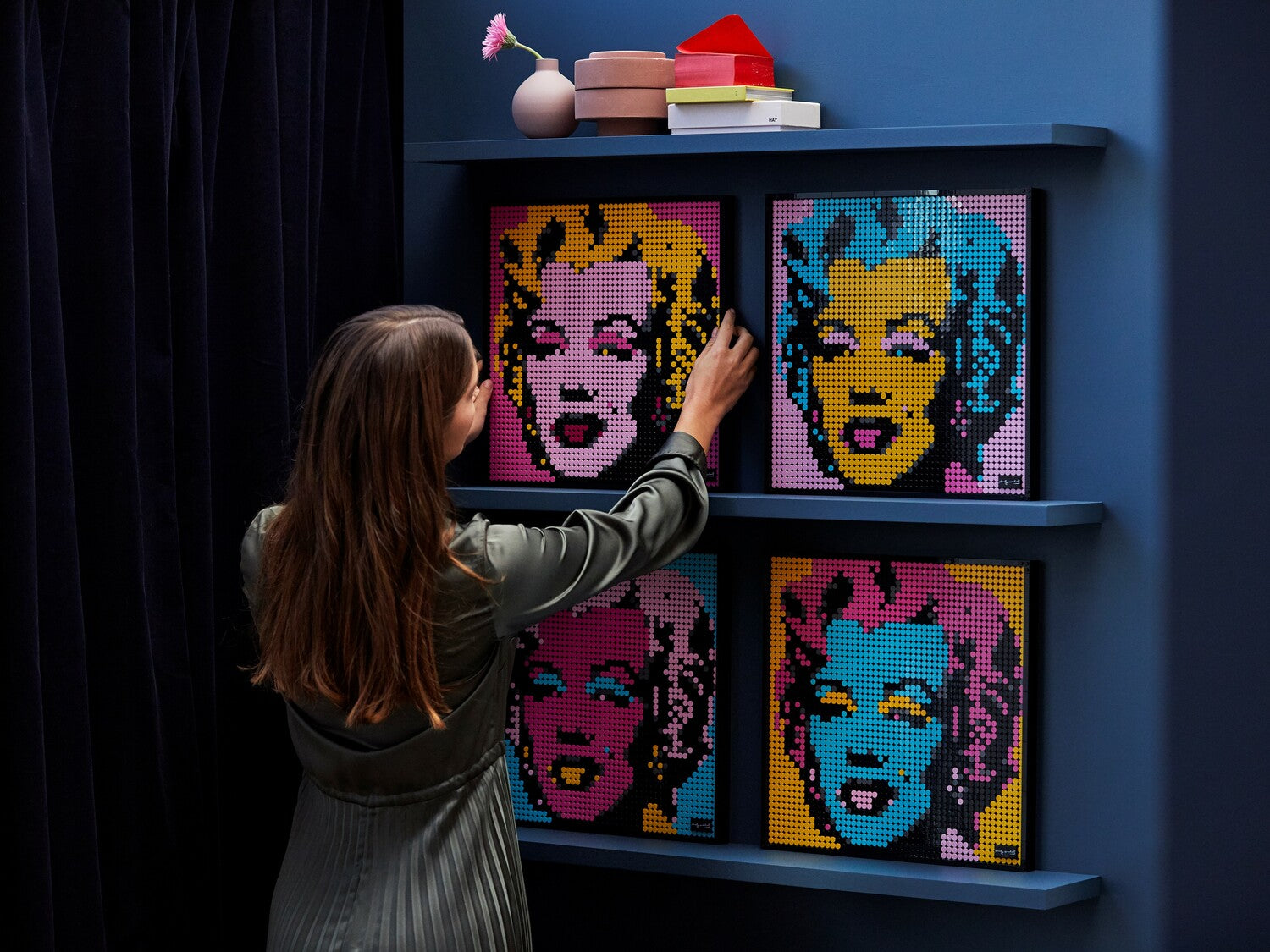 LEGO® Art: Andy Warhol's Marilyn Monroe