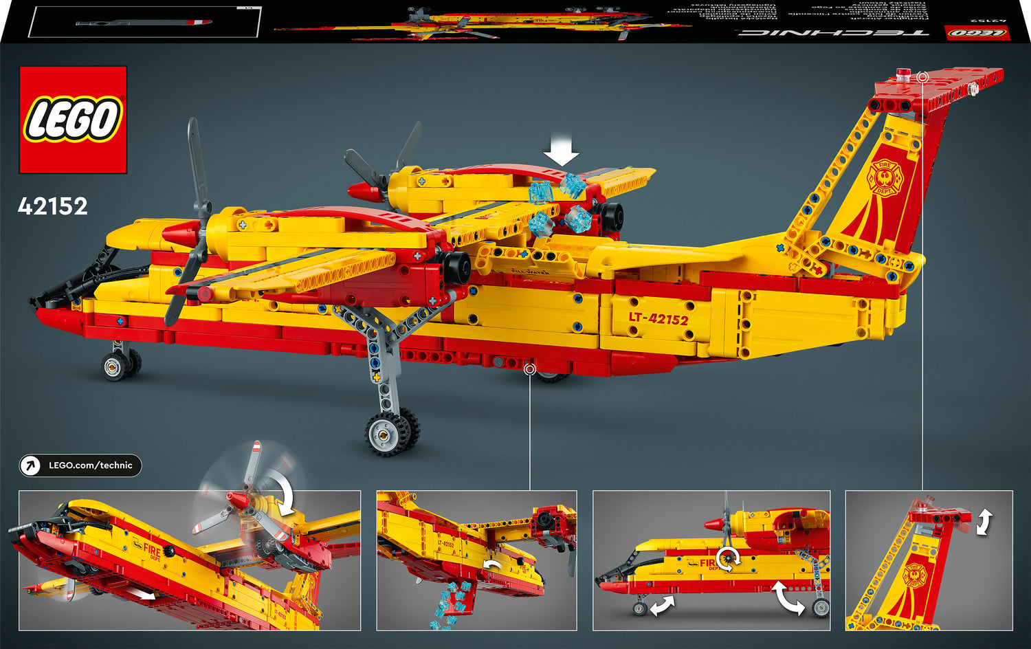 Store technic firefighter aircraft