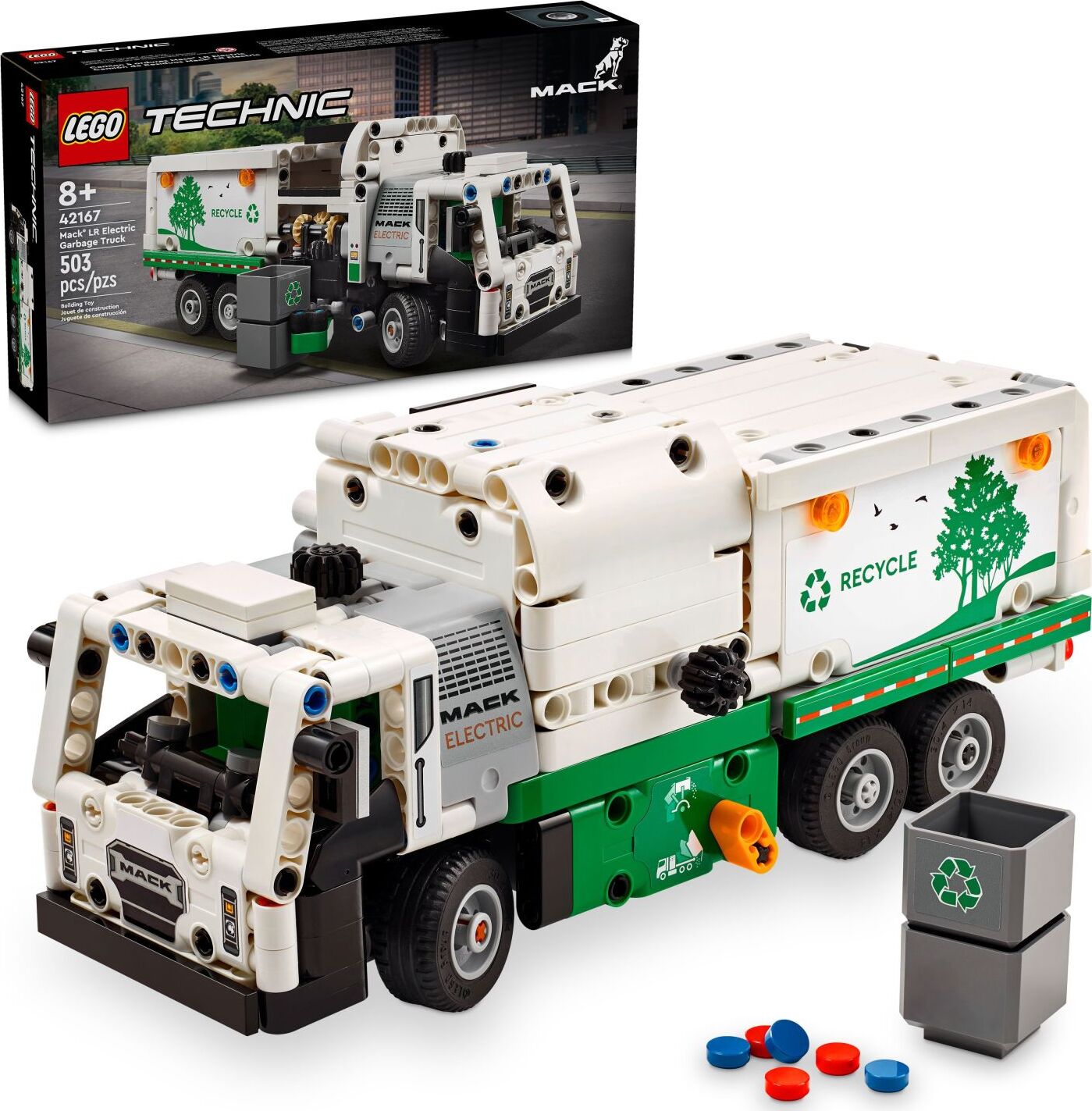 LEGO Technic: Mack® LR Electric Garbage Truck