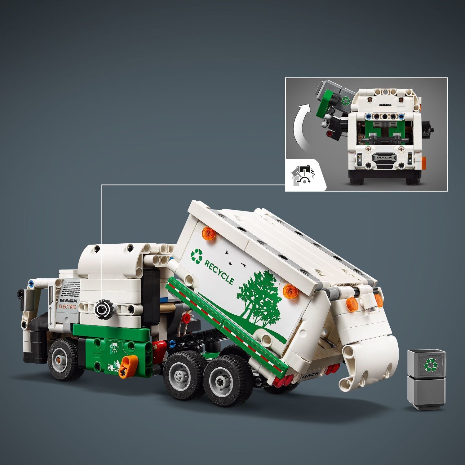 LEGO Technic: Mack® LR Electric Garbage Truck