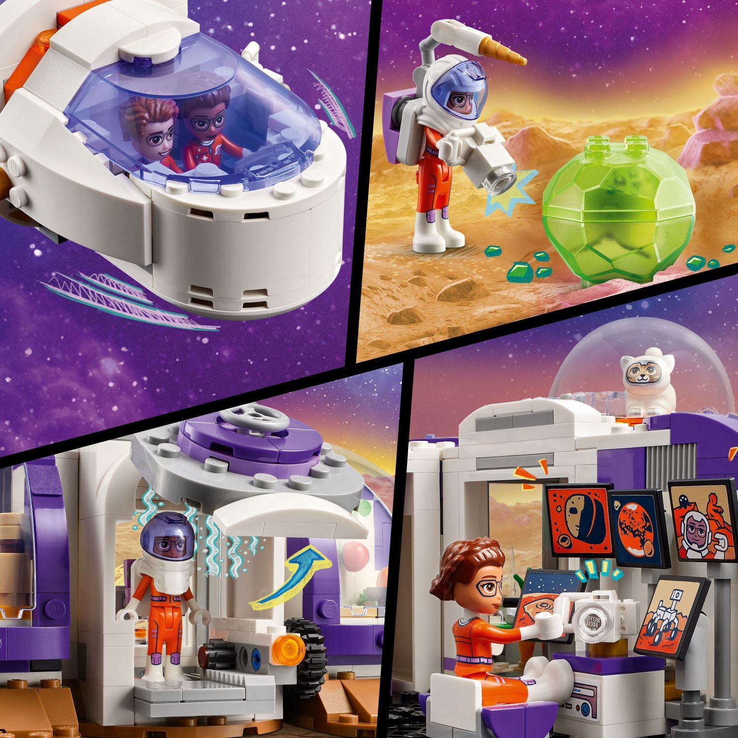 LEGO Friends: Mars Space Base and Rocket