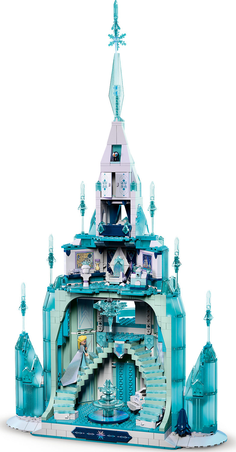 Lego elsa shops ice castle