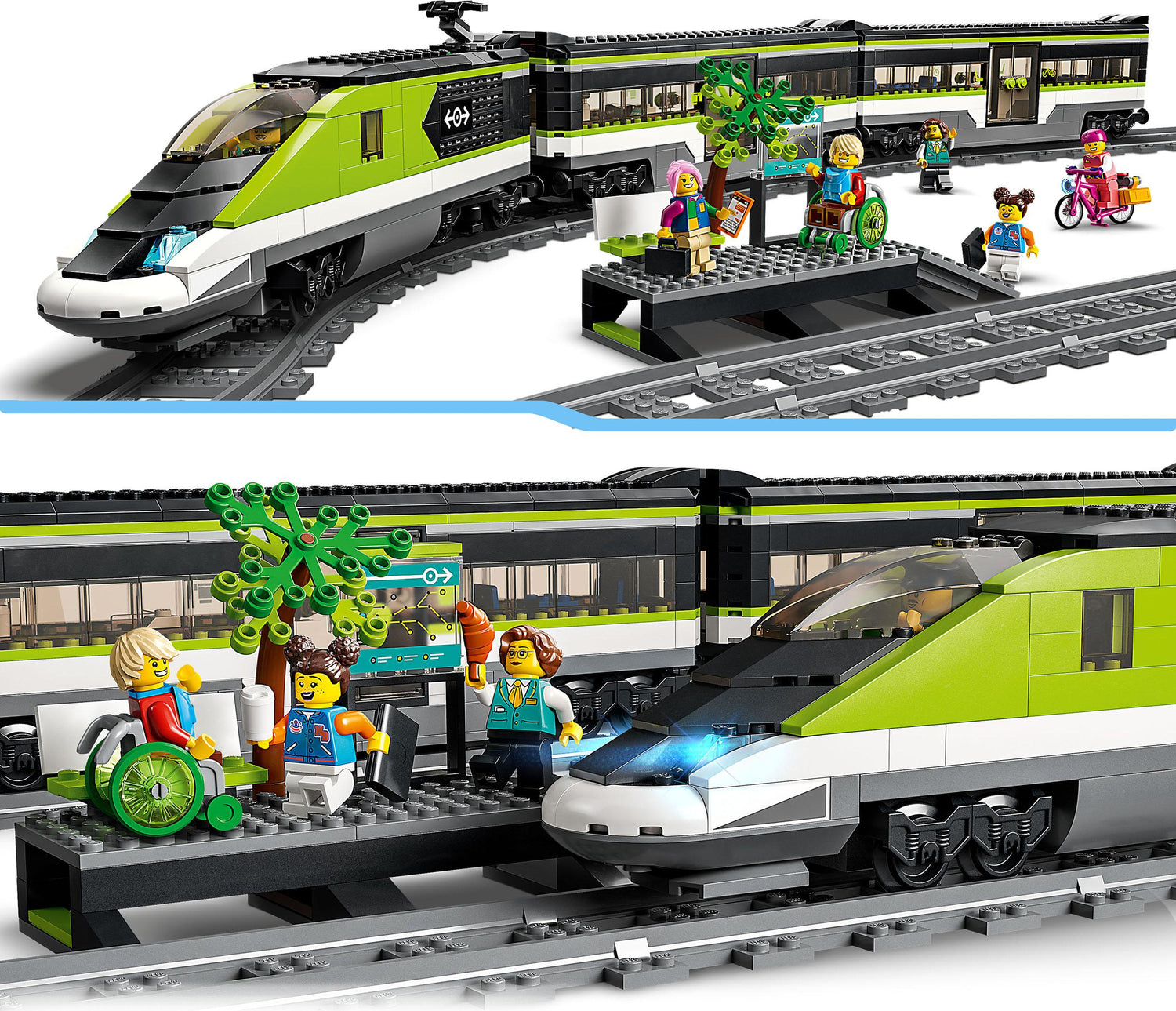 LEGO® City Express Passenger Train RC Set