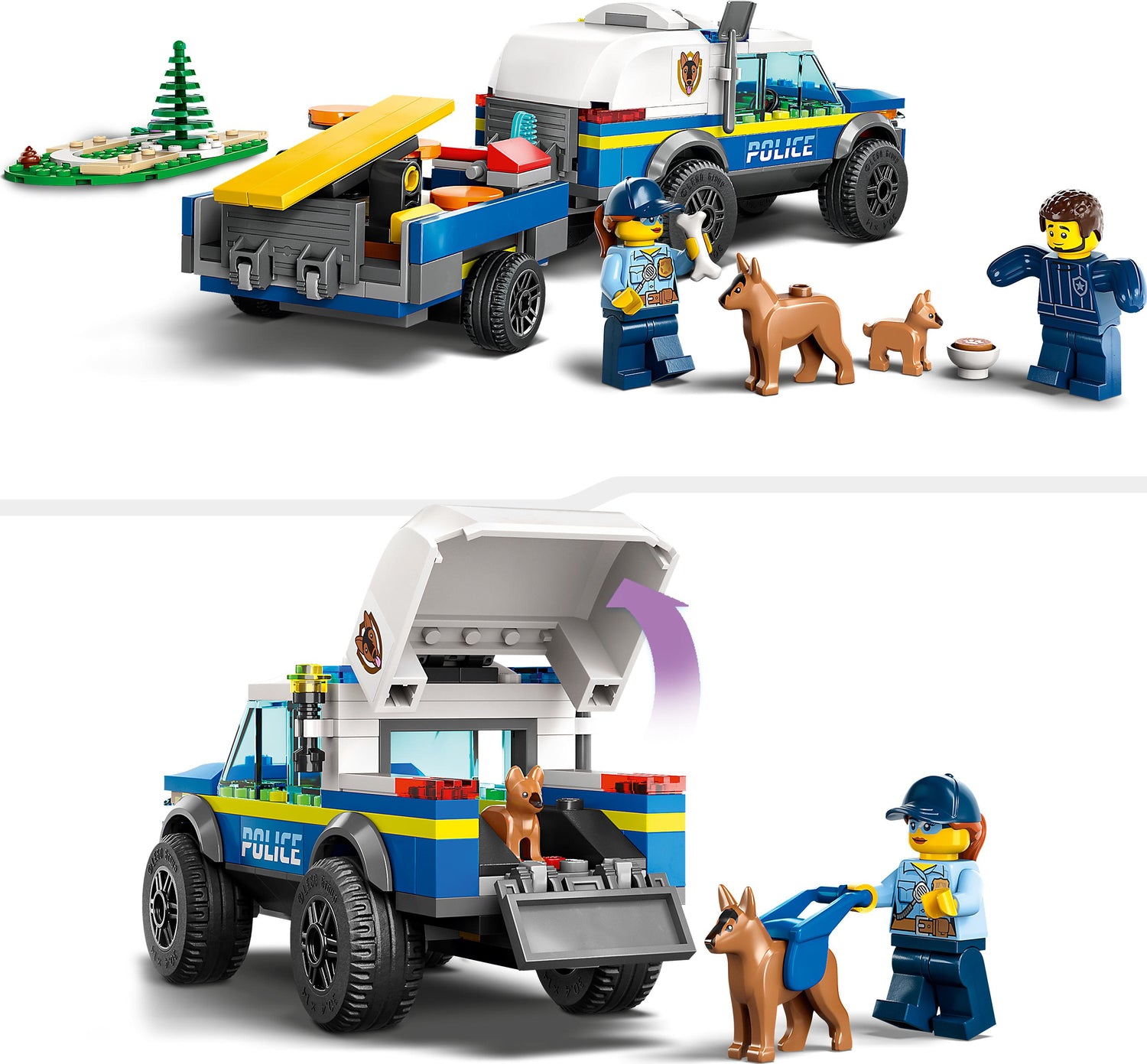 LEGO® City Police: Mobile Police Dog Training