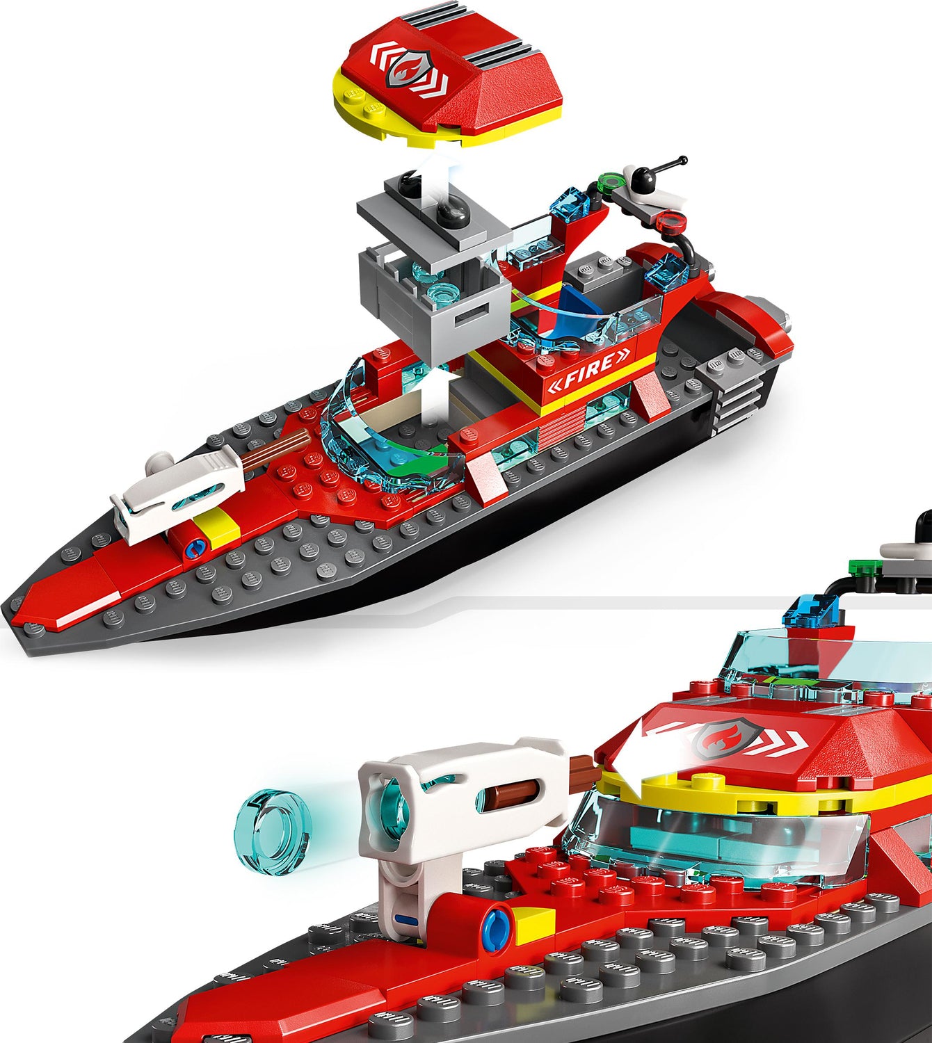 LEGO® City Fire: Fire Rescue Boat