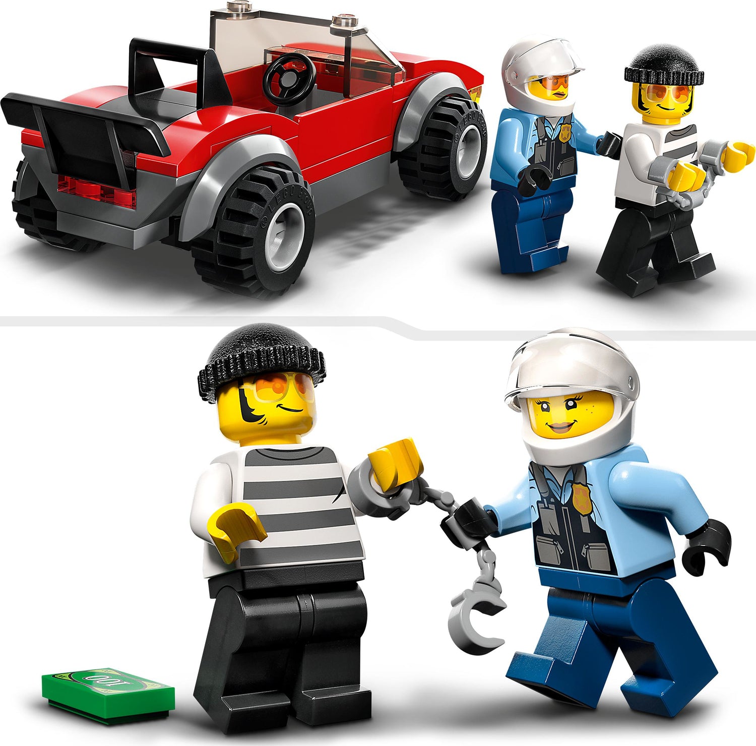 LEGO City Police Police Bike Car Chase The Toy Maven