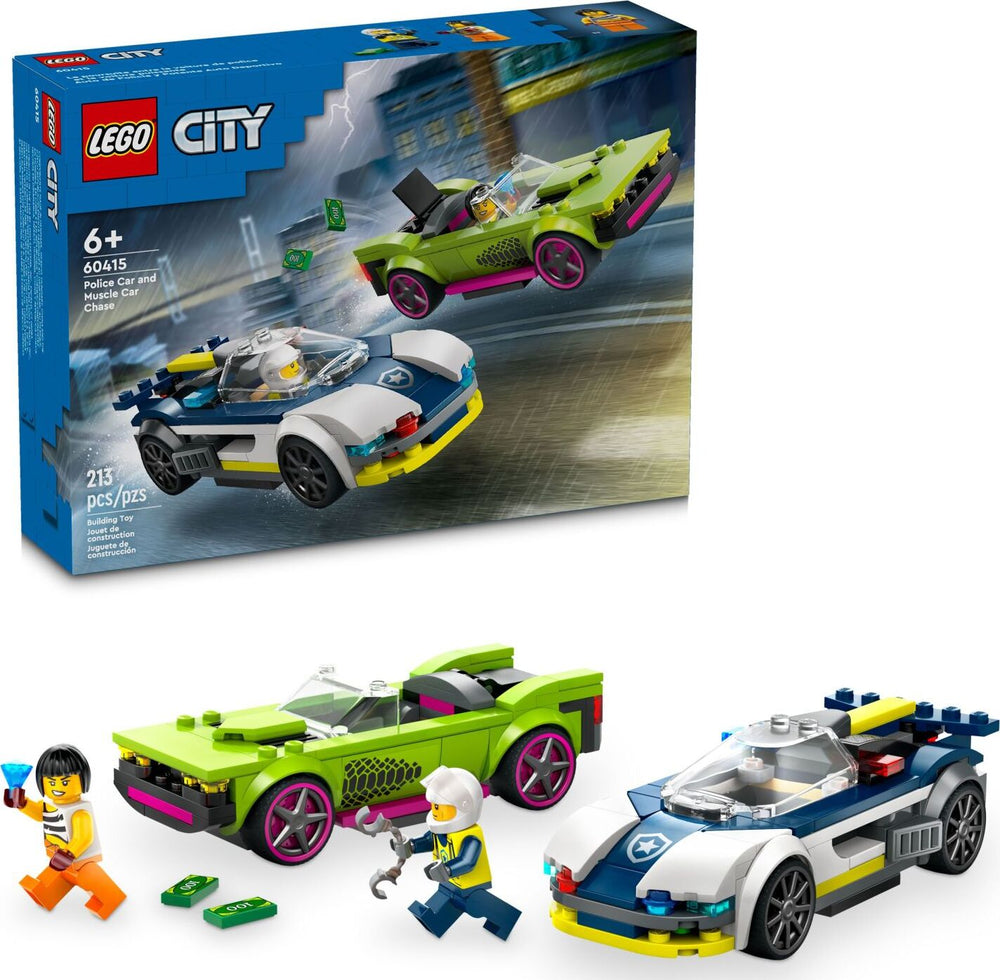 LEGO City Police: Police Car and Muscle Car Chase