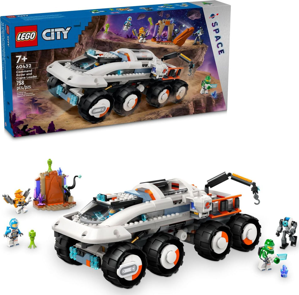 LEGO City Space: Command Rover and Crane Loader