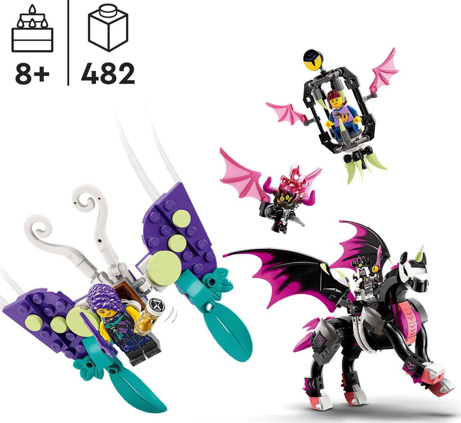 LEGO® DREAMZzz Pegasus Flying Horse Toy 2 in 1